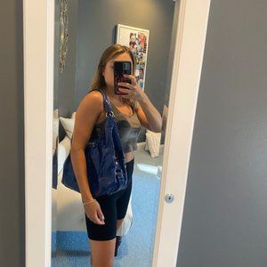 Coach Maggie Madison in ultramarine blue